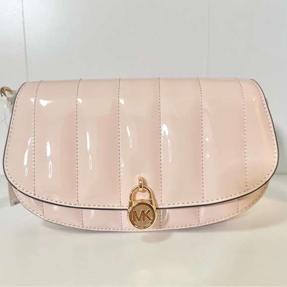 Michael Kors Mila Small Patent Convertible Crossbody Bag - Picture 1 of 5